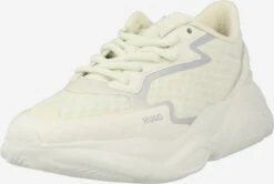 Hugo Running Sneakers Sneakers Laag Leon Dames Crème