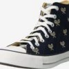 Converse Hoge Sneakers Sneakers Hoog Dames Donkerblauw 2 Converse Hoge Sneakers Sneakers Hoog Dames Donkerblauw -Damesschoenen Winkel 6072e5b7ad8554362276dd7ed86573a6