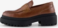Shoe The Bear Loafers Instappers Dames Roestbruin -Damesschoenen Winkel 629ff8e9b7cb17ef0e2c3f06b057897a