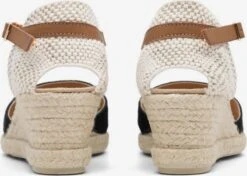 Bianco Lage Schoenen Espadrilles ANNA Dames Zwart -Damesschoenen Winkel 6737851ab8dbee0c9c683d2e5015cb14