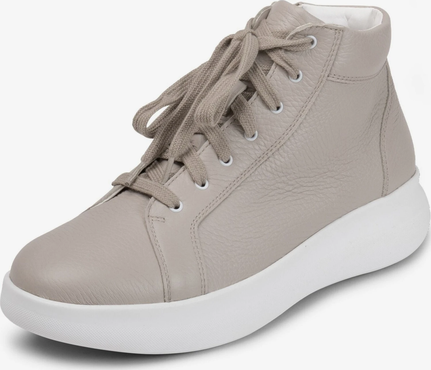 Hoge Sneakers Sneakers Hoog Dames Lichtgrijs 3 Hoge Sneakers Sneakers Hoog Dames Lichtgrijs