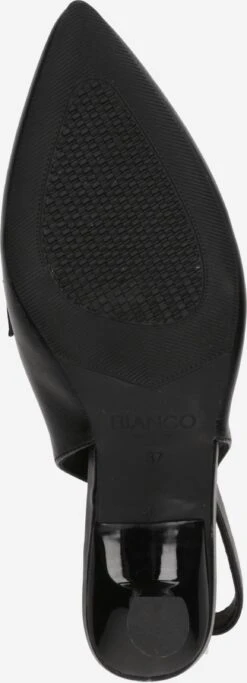 Bianco Pumps & Hakken Slingpumps PRETTY Dames Zwart -Damesschoenen Winkel 6906ed851d12c621189f0f86528924ad