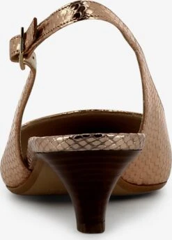 Pumps & Hakken Slingpumps Dames Rose-goud -Damesschoenen Winkel 6ef0b4b4eeca06d71236a3dbdc38754d