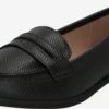 Dorothy Perkins Loafers Instappers Lara Penny Dames Zwart -Damesschoenen Winkel 726e696b05c2286e23cd777891790d75