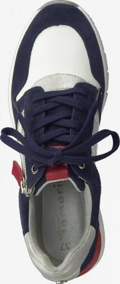 Tamaris Fashion Sneakers Sneakers Laag Dames Navy / Wit 10 Tamaris Fashion Sneakers Sneakers Laag Dames Navy / Wit -Damesschoenen Winkel 74e75c7632972236bac7df4124100bf5