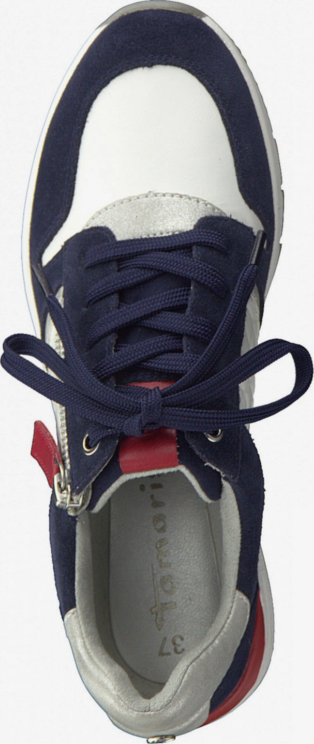 Tamaris Fashion Sneakers Sneakers Laag Dames Navy / Wit 6 Tamaris Fashion Sneakers Sneakers Laag Dames Navy / Wit - Afbeelding 4