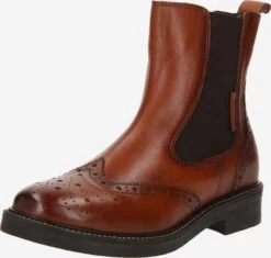 Bagatt Enkellaarsjes Chelsea Boots Zina Dames Roestbruin