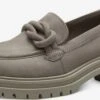 Tamaris Loafers Instappers Dames Taupe -Damesschoenen Winkel 76672cee8f94f1077c6f78837296ae70