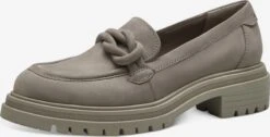 Tamaris Loafers Instappers Dames Taupe