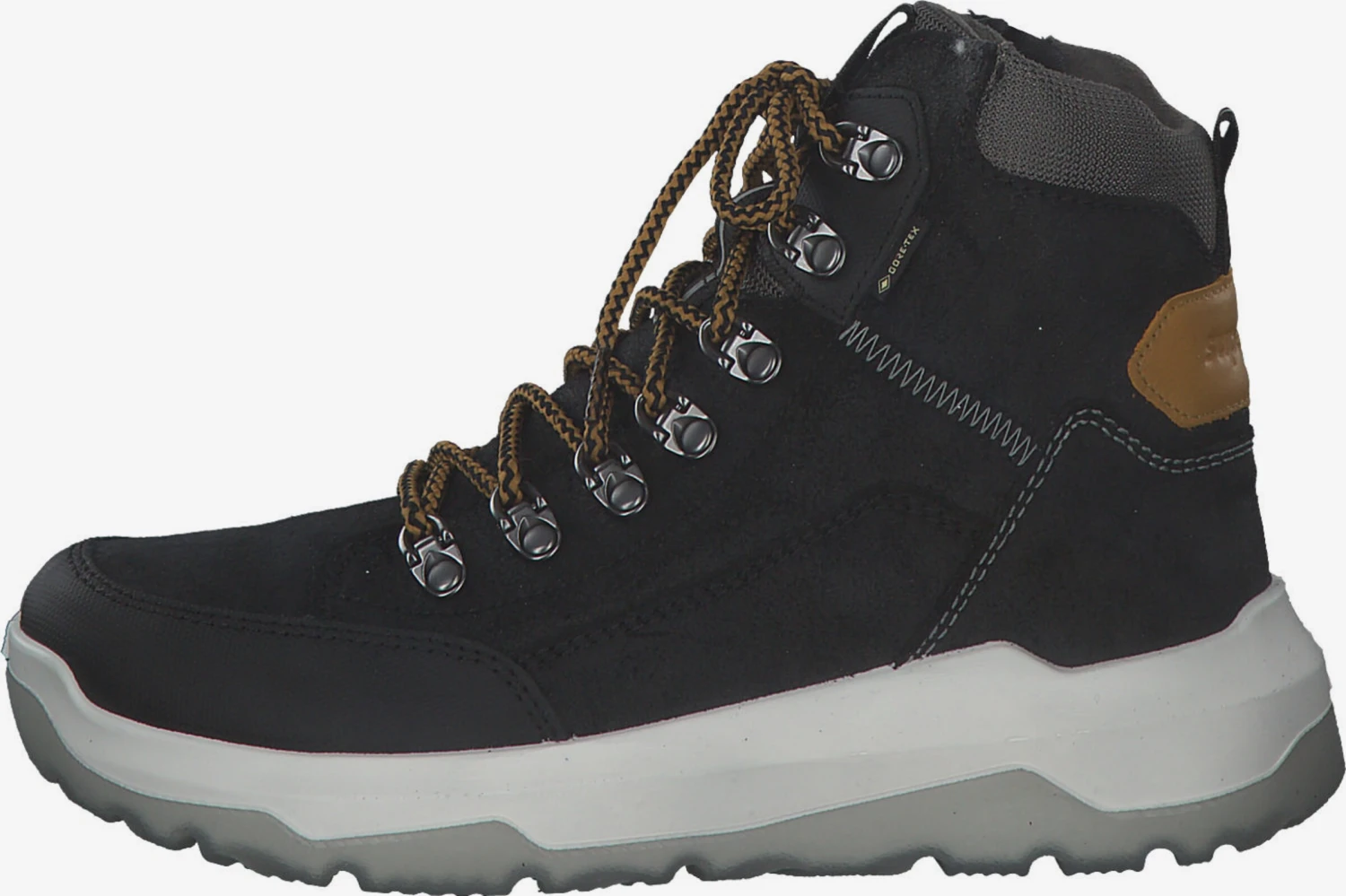 Superfit Enkellaarsjes Veterlaarsjes SPACE 00498 Dames Zwart 4 Superfit Enkellaarsjes Veterlaarsjes SPACE 00498 Dames Zwart - Afbeelding 2