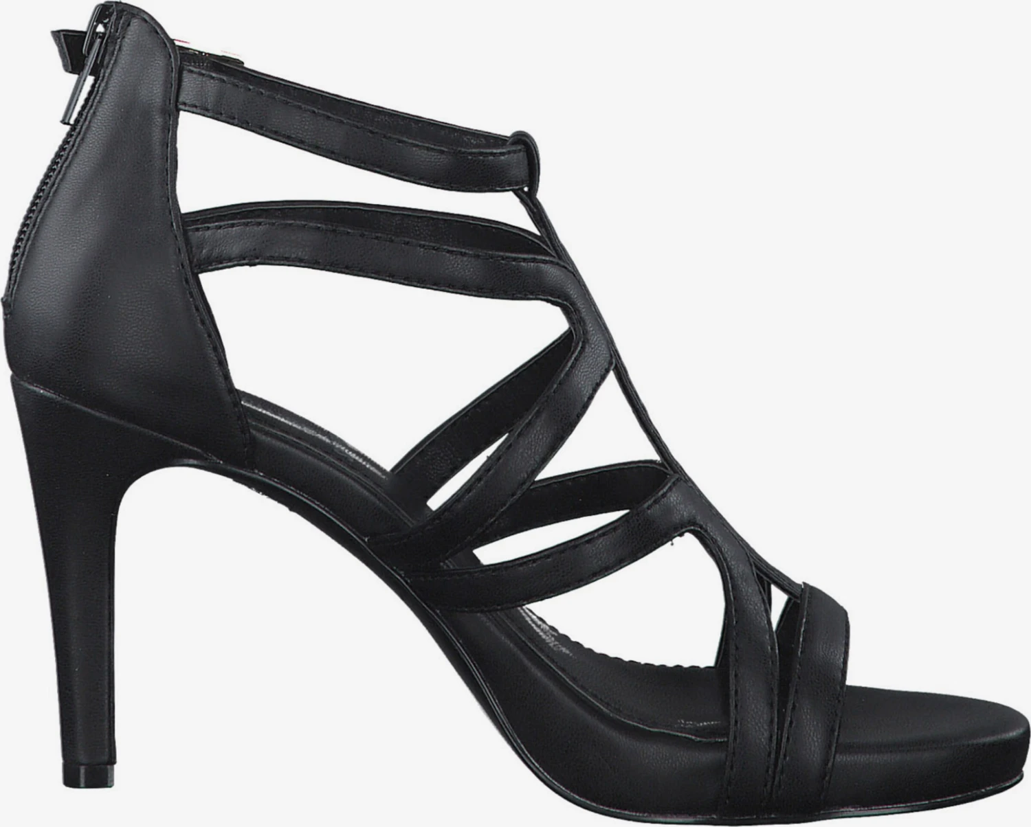 S.Oliver Sandalen Met Hak Sandaal Dames Zwart 5 S.Oliver Sandalen Met Hak Sandaal Dames Zwart - Afbeelding 3