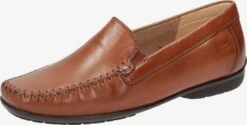 Lage Schoenen Mocassins Cortizia Dames Karamel