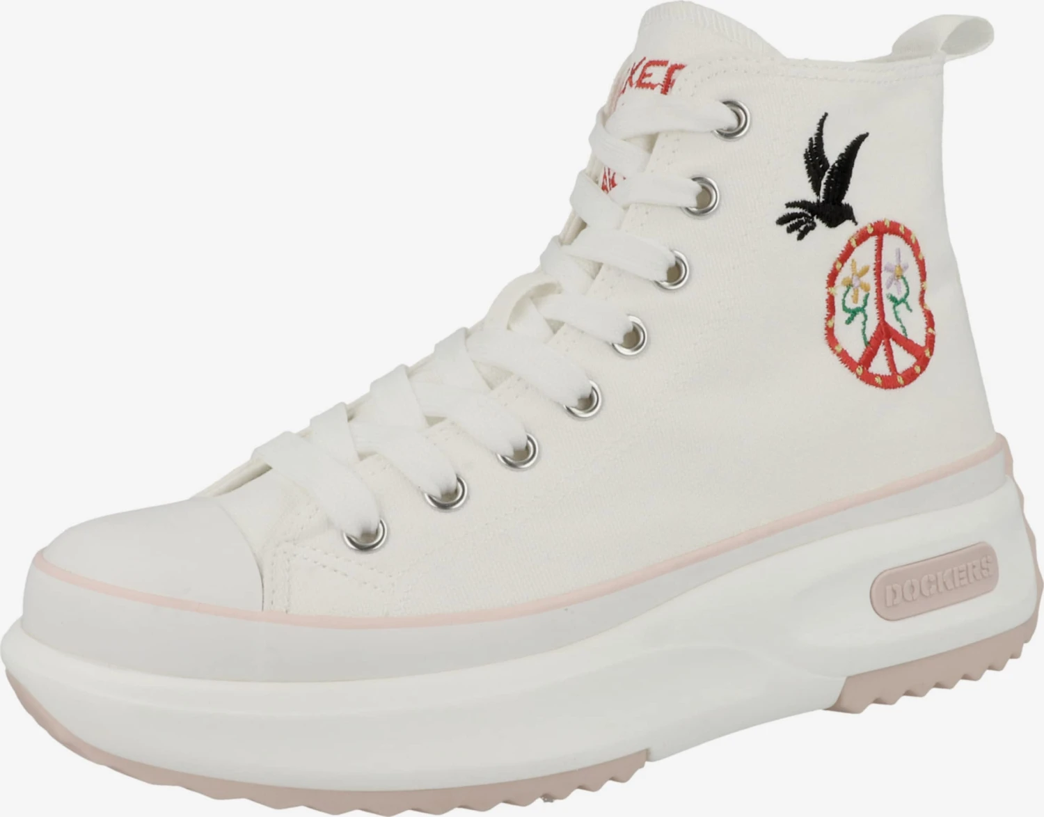 Dockers By Gerli Hoge Sneakers Sneakers Hoog 51IV901 Dames Wit 3 Dockers By Gerli Hoge Sneakers Sneakers Hoog 51IV901 Dames Wit