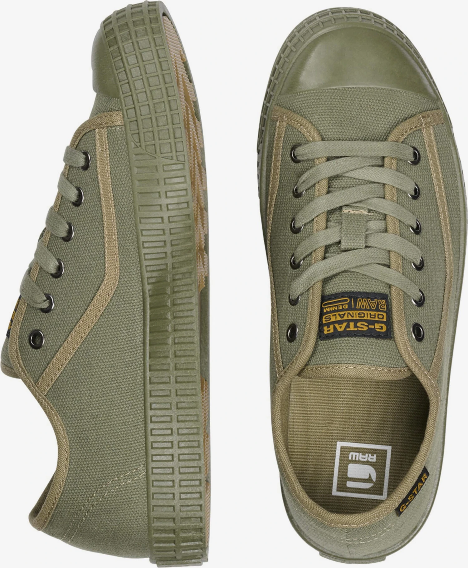 G-Star Raw Skate Sneakers Sneakers Laag ROVULC II TNL Dames Olijfgroen 5 G-Star Raw Skate Sneakers Sneakers Laag ROVULC II TNL Dames Olijfgroen - Afbeelding 3