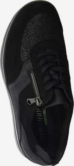 WALDLÄUFER Veterschoenen Sportieve Veterschoen Dames Zwart 12 WALDLÄUFER Veterschoenen Sportieve Veterschoen Dames Zwart -Damesschoenen Winkel 85df0ecbd714b729a3c4ac651e9e977d