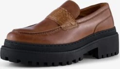 Shoe The Bear Loafers Instappers Dames Roestbruin