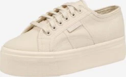 Superga Skate Sneakers Sneakers Laag Dames Crème