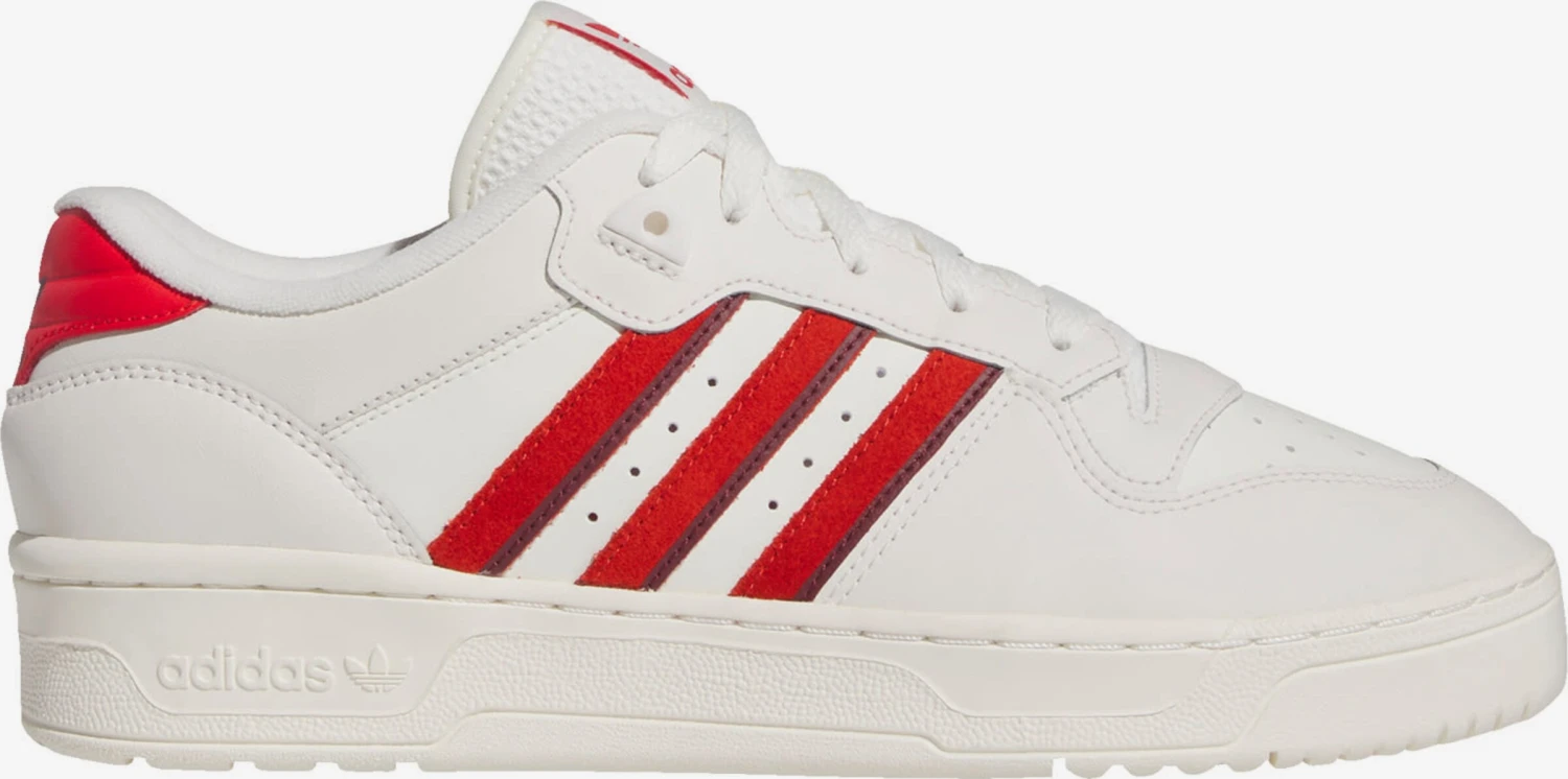 Adidas Originals Casual Sneakers Sneakers Laag RIVALRY LOW Dames Wit 4 Adidas Originals Casual Sneakers Sneakers Laag RIVALRY LOW Dames Wit - Afbeelding 2