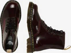 Dr. Martens Veterlaarsjes Veterboots Dames Bourgogne -Damesschoenen Winkel 8c4308748366dbb310020a19f2419988