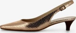 Pumps & Hakken Slingpumps Dames Rose-goud -Damesschoenen Winkel 8d9d6c0360177bd15f8aa6464f52045d