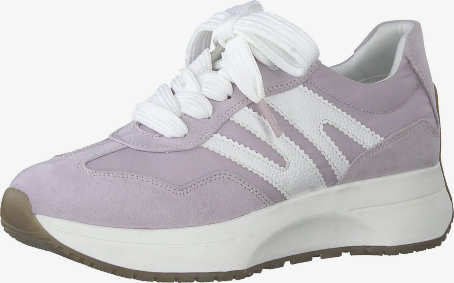 Marco Tozzi Fashion Sneakers Sneakers Laag Dames Pastellila 3 Marco Tozzi Fashion Sneakers Sneakers Laag Dames Pastellila