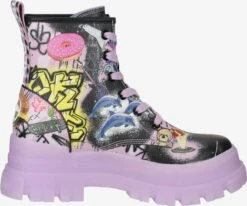 Buffalo Enkellaarsjes Veterlaarsjes Dames Gemengde Kleuren 12 Buffalo Enkellaarsjes Veterlaarsjes Dames Gemengde Kleuren -Damesschoenen Winkel 91b03179853aa04a5b719c301eaeb573