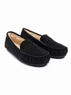 Lage Schoenen Mocassins Malika Dames Zwart -Damesschoenen Winkel 96051cf19f856d9f7257e79d6f8da6d5