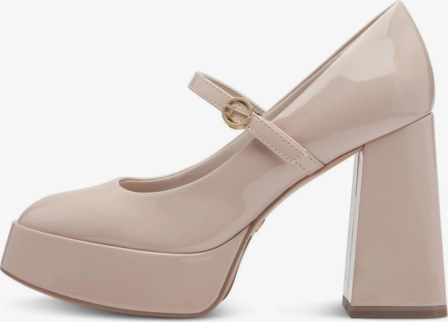 Tamaris Plateaupumps Slingpumps Dames Nude 4 Tamaris Plateaupumps Slingpumps Dames Nude - Afbeelding 2