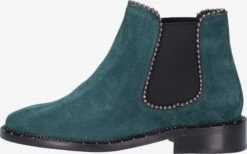 Bronx Enkellaarsjes Chelsea Boots Dames Groen