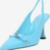 Monki Pumps & Hakken Slingpumps Dames Lichtblauw -Damesschoenen Winkel 98012fb8b211c3bc874241520f84fec0