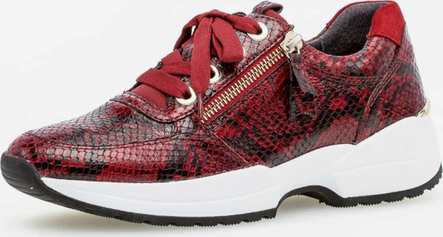 Gabor Fashion Sneakers Sneakers Laag Dames Rood 3 Gabor Fashion Sneakers Sneakers Laag Dames Rood