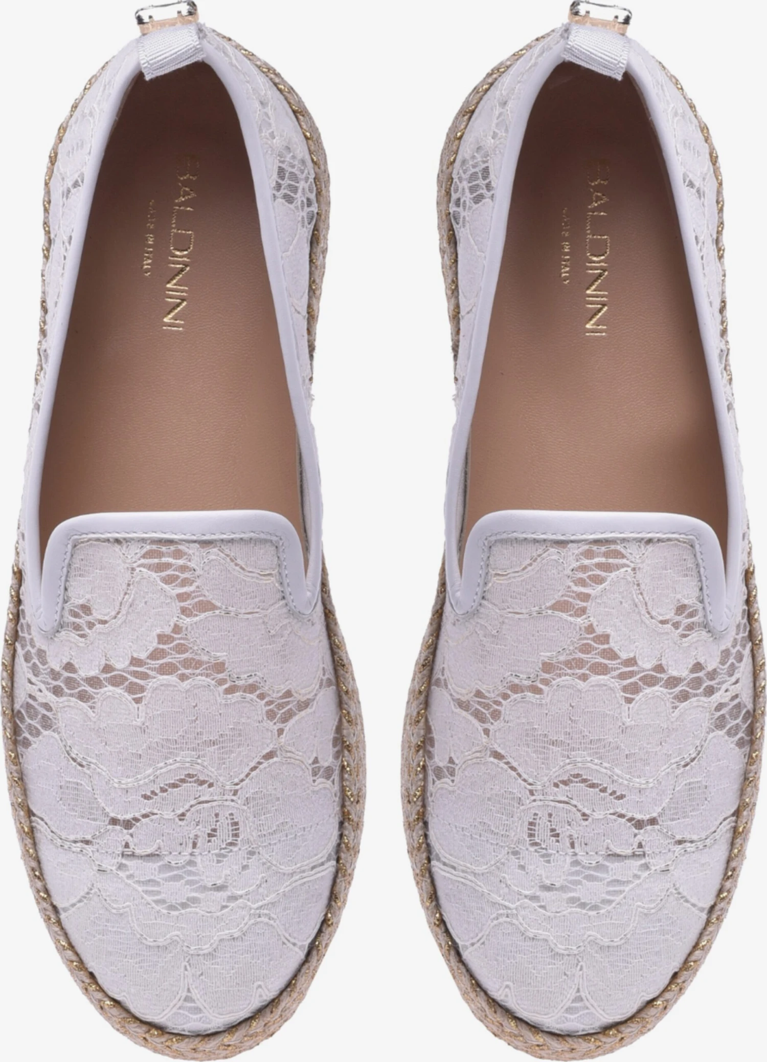 Baldinini Lage Schoenen Espadrilles Dames Wit 4 Baldinini Lage Schoenen Espadrilles Dames Wit - Afbeelding 2