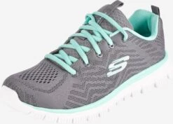 Skechers Running Sneakers Sneakers Laag Graceful Get Connected Dames Donkergrijs