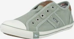 Mustang Slip-on Sneakers Slip-on Dames Pastelgroen