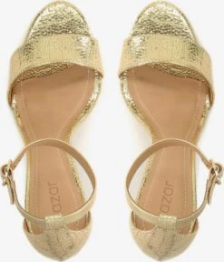 Kazar Sandalen Met Hak Sandaal Dames Goud -Damesschoenen Winkel a886aa0df4a42e96ea95e44af6f31a9b