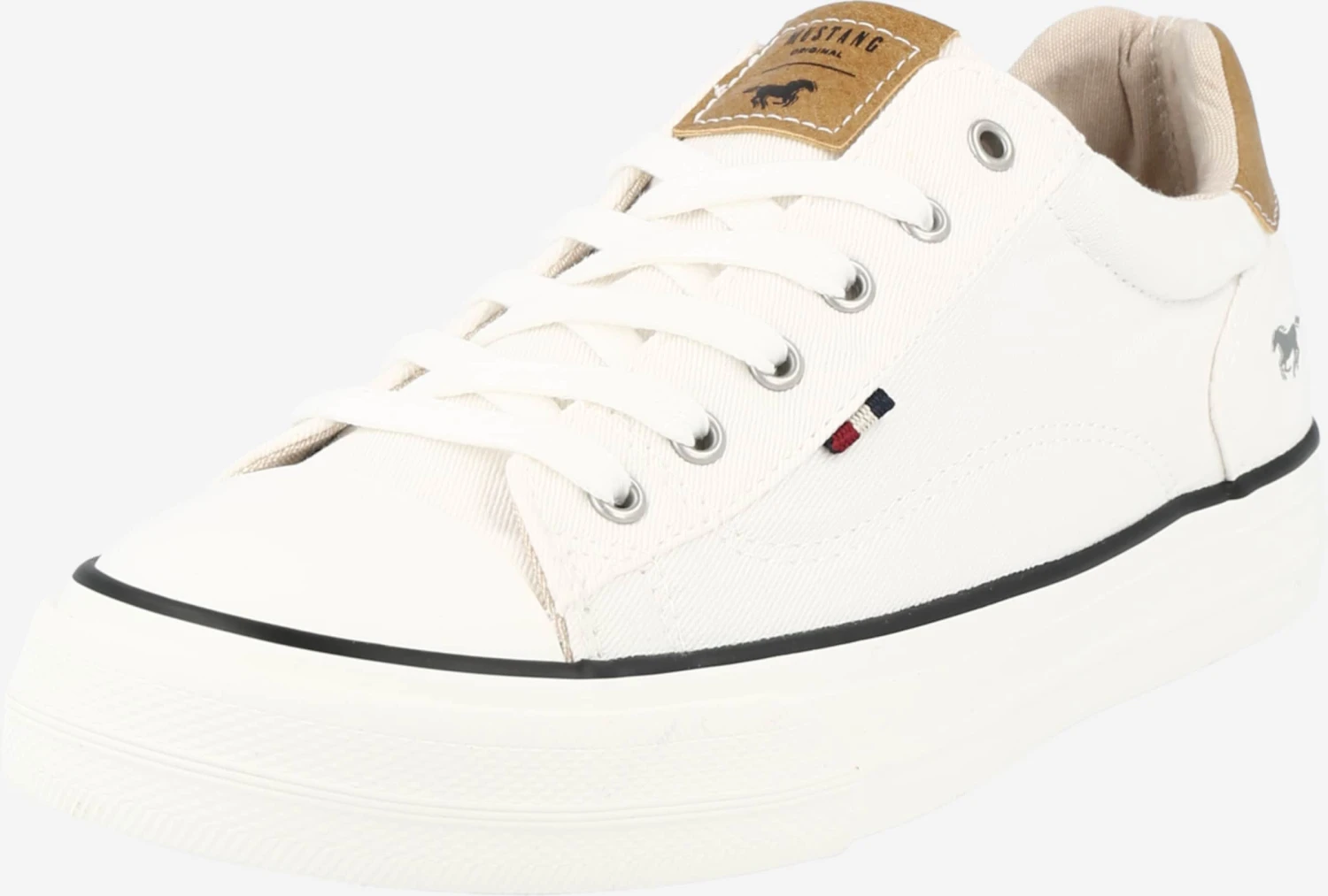 Mustang Skate Sneakers Sneakers Laag Dames Wit 3 Mustang Skate Sneakers Sneakers Laag Dames Wit