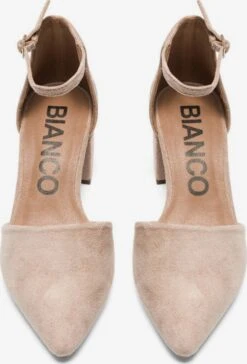 Bianco Pumps & Hakken Slingpumps Divived Dorsay Dames Beige -Damesschoenen Winkel ae26f7cc8fe7837b7a6e22ad14c8c0bc
