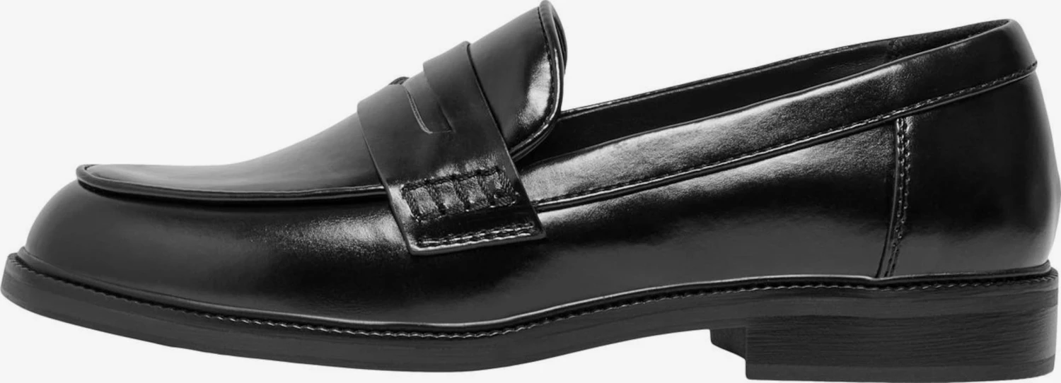 ONLY Lage Schoenen Mocassins Lux Dames Zwart 3 ONLY Lage Schoenen Mocassins Lux Dames Zwart