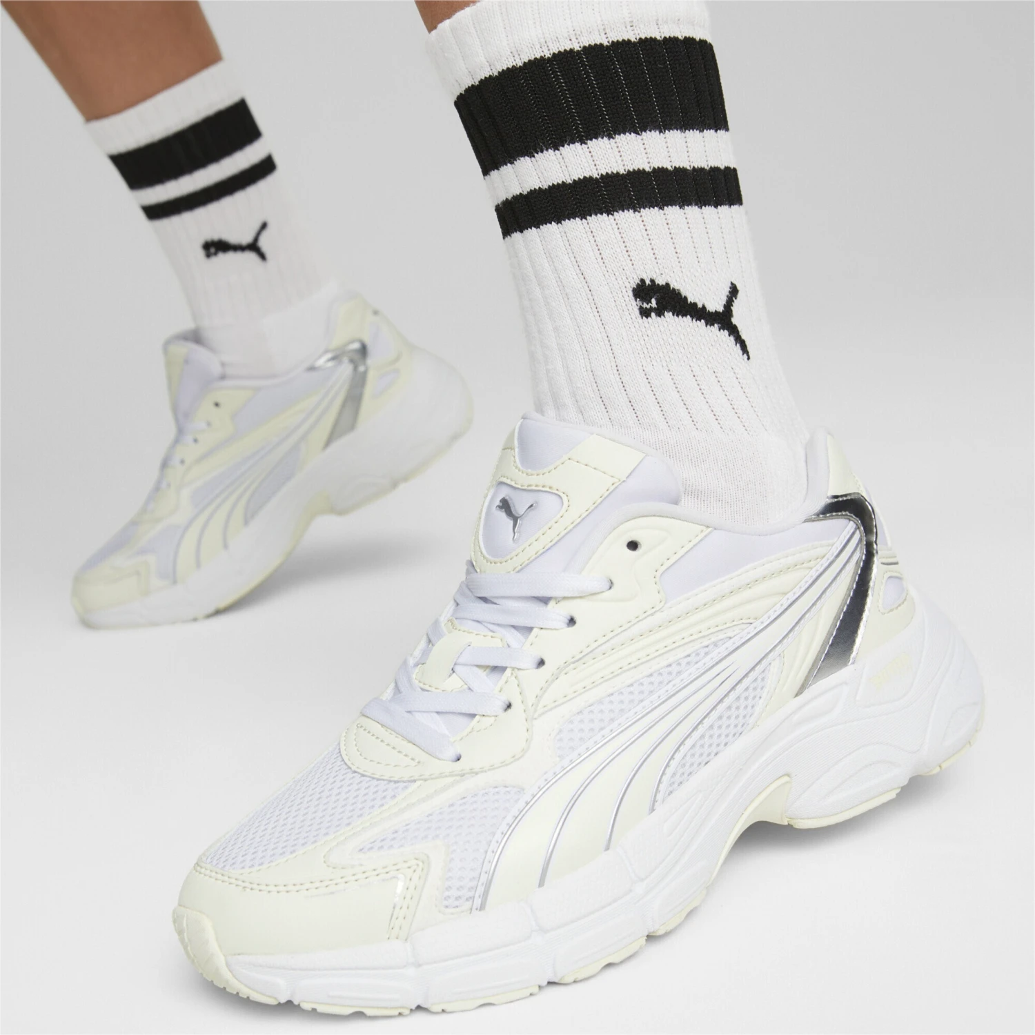 Puma Running Sneakers Sneakers Laag Teveris Dames Wit / Wolwit 9 Puma Running Sneakers Sneakers Laag Teveris Dames Wit / Wolwit - Afbeelding 7