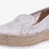Baldinini Lage Schoenen Espadrilles Dames Wit