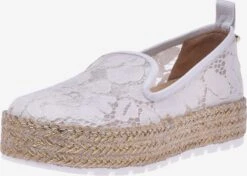 Baldinini Lage Schoenen Espadrilles Dames Wit