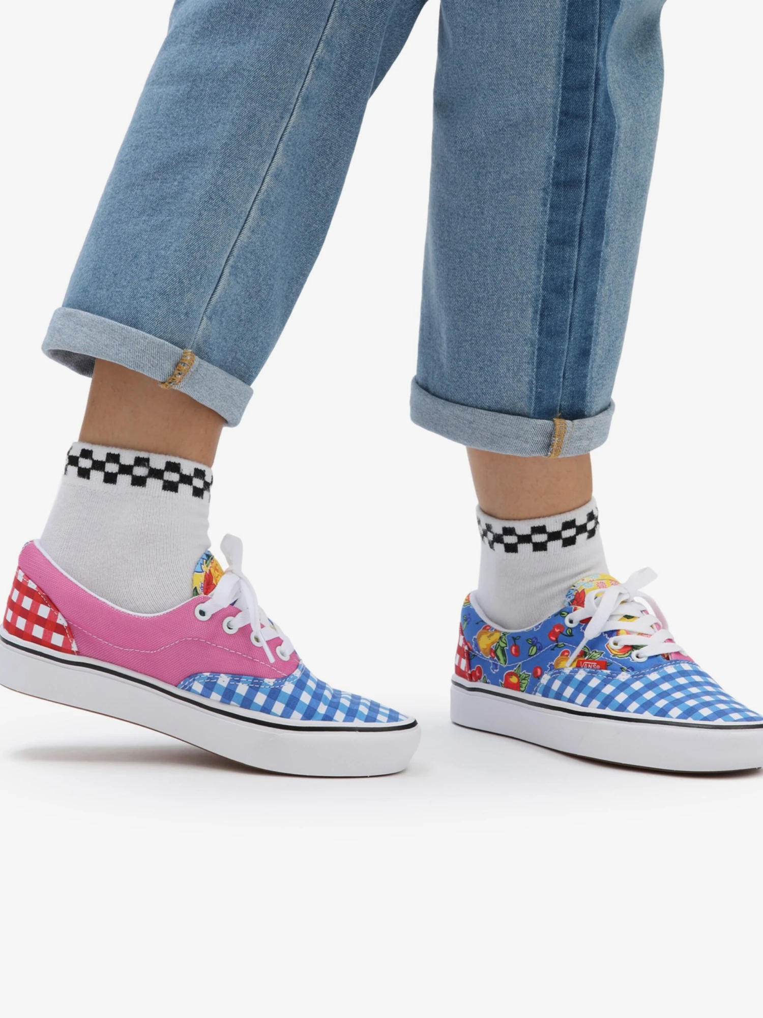 Vans Skate Sneakers Sneakers Laag ComfyCush Dames Blauw / Pink 7 Vans Skate Sneakers Sneakers Laag ComfyCush Dames Blauw / Pink - Afbeelding 5