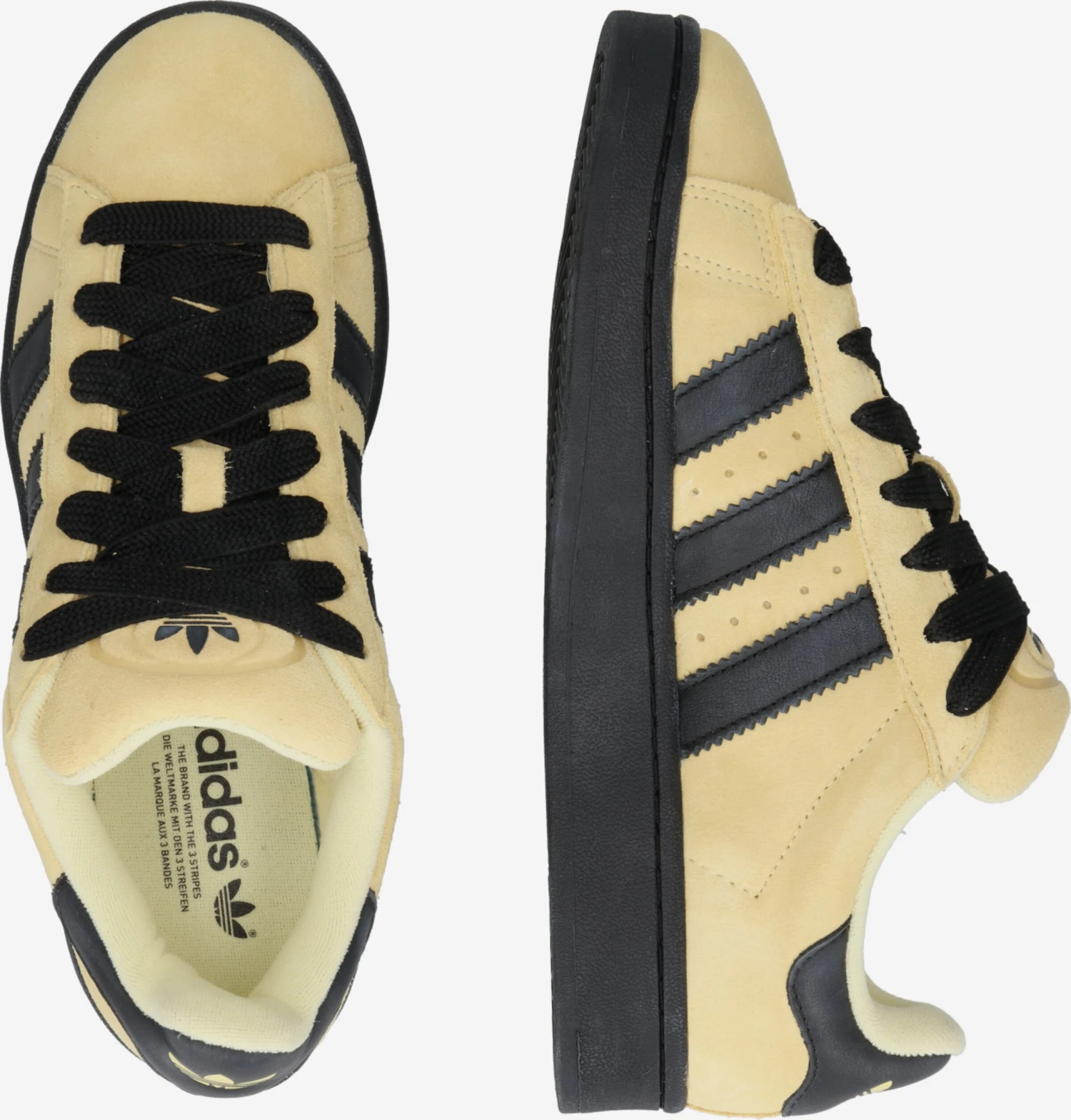 Adidas Originals Casual Sneakers Sneakers Laag CAMPUS 00s Dames Lichtgeel 4 Adidas Originals Casual Sneakers Sneakers Laag CAMPUS 00s Dames Lichtgeel - Afbeelding 2
