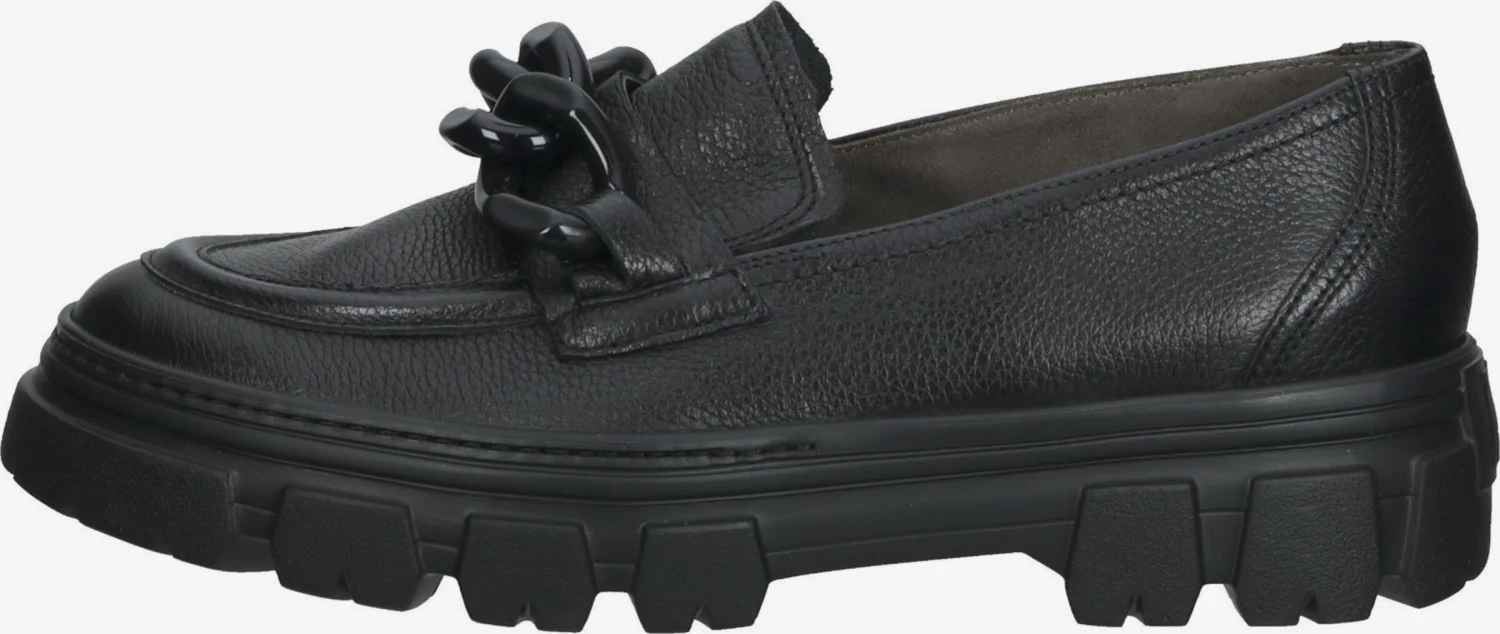 Paul Green Loafers Instappers Major Dames Zwart 4 Paul Green Loafers Instappers Major Dames Zwart - Afbeelding 2