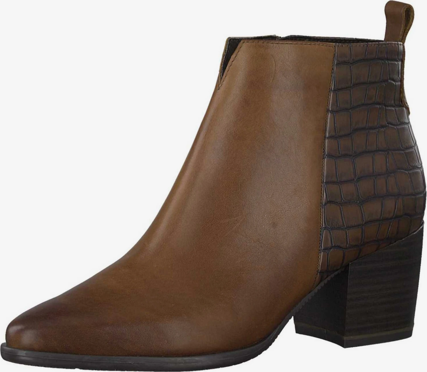 Marco Tozzi Overige Enkellaarsjes Enkellaarsje Dames Karamel 3 Marco Tozzi Overige Enkellaarsjes Enkellaarsje Dames Karamel