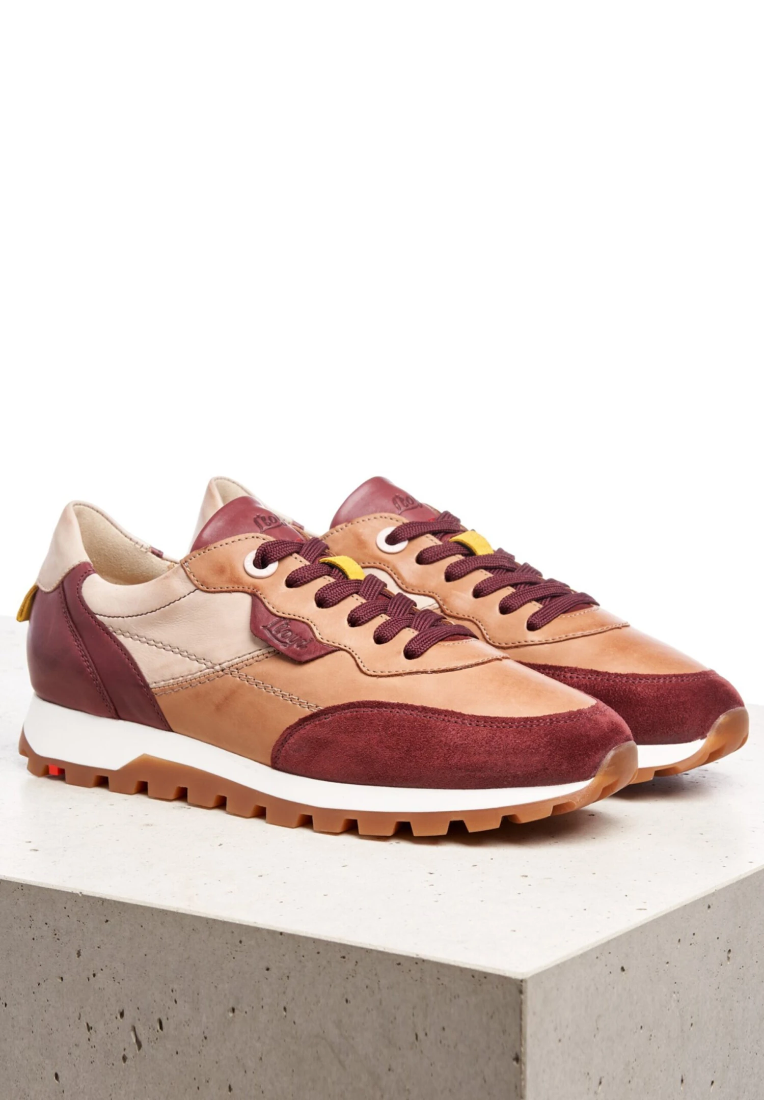 Lloyd Casual Sneakers Sneakers Laag Dames Bruin 7 Lloyd Casual Sneakers Sneakers Laag Dames Bruin - Afbeelding 5