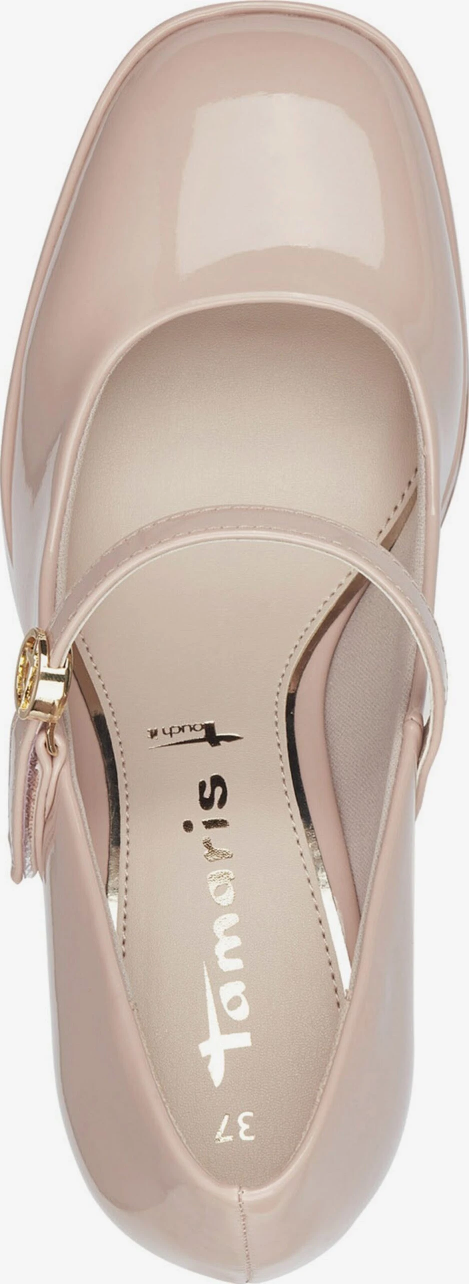 Tamaris Plateaupumps Slingpumps Dames Nude 6 Tamaris Plateaupumps Slingpumps Dames Nude - Afbeelding 4