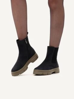 Caprice Enkellaarsjes Chelsea Boots Dames Donkerblauw -Damesschoenen Winkel c4e44ecab32e055e098e8d424eb11c9b