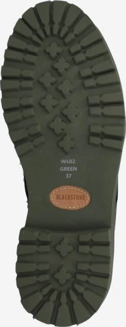 Blackstone Enkellaarsjes Veterlaarsjes Dames Donkergroen -Damesschoenen Winkel c7ba567476b5cdfd396b823a814415a4