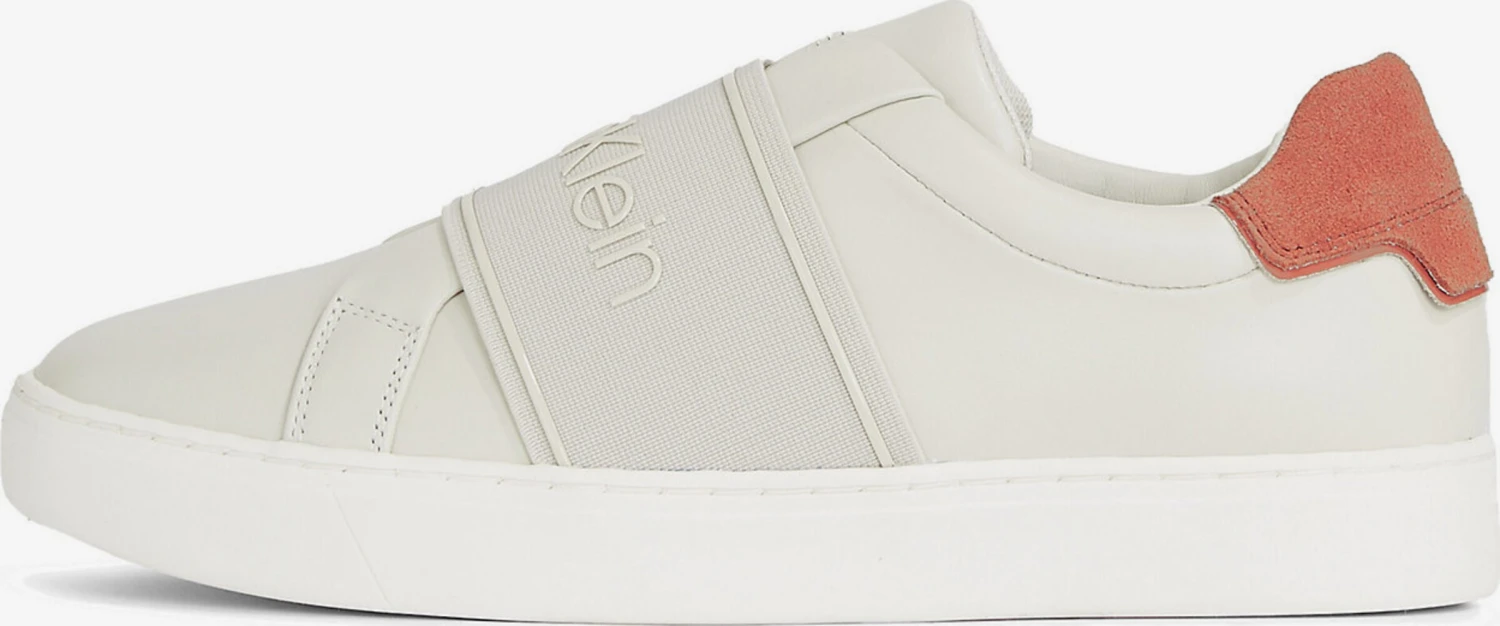 Calvin Klein Slip-on Sneakers Slip-on Dames Beige 3 Calvin Klein Slip-on Sneakers Slip-on Dames Beige